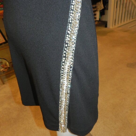 NWT White House Black Market Crystal Embellished Mini Dress Size 4P - Picture 7 of 16